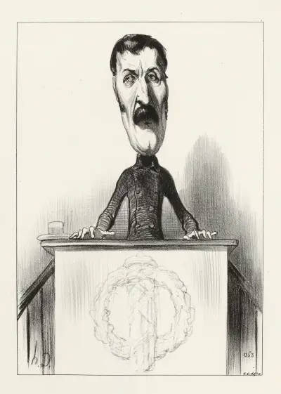 Bastide av Honoré Daumier