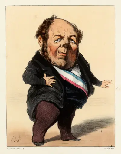 Boulay (de la Meurthe.) von Honoré Daumier
