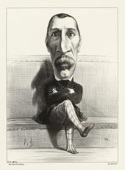 Buvignier av Honoré Daumier