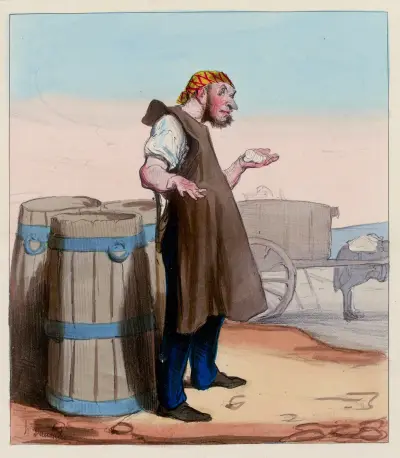 Kurs i naturhistoria 03 Den illaluktande pelargonen av Honoré Daumier