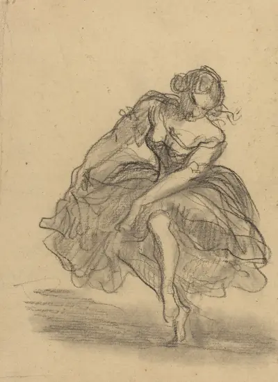 Dansare av Honoré Daumier