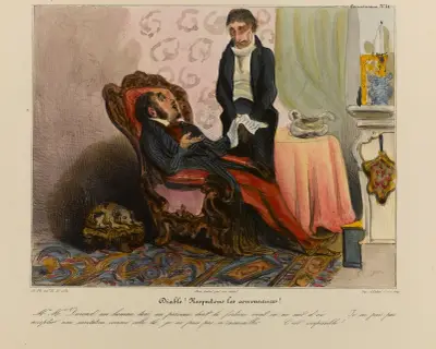 Teufel, respektieren wir die Konventionen von Honoré Daumier