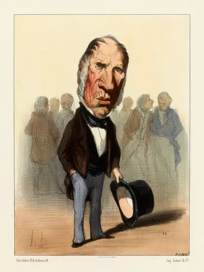 Dupin von Honoré Daumier
