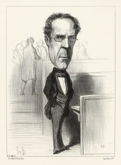 Duvergier de Hauranne von Honoré Daumier