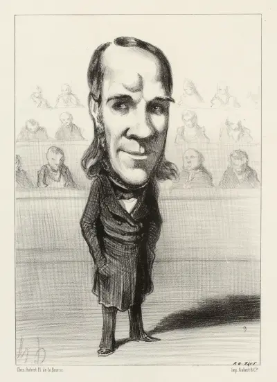 Garnier-Pagès von Honoré Daumier