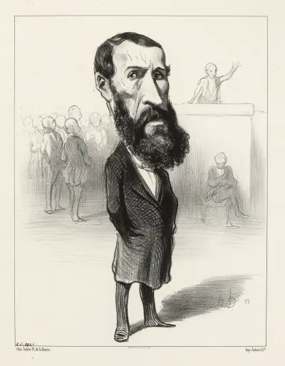 Greppo av Honoré Daumier