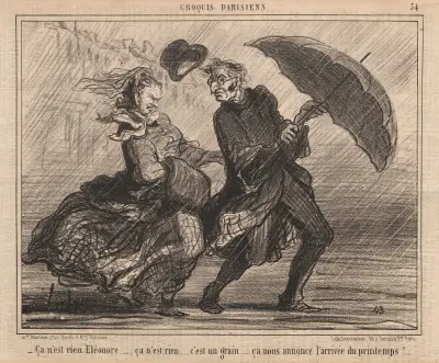 It’s nothing Eleanor… av Honoré Daumier