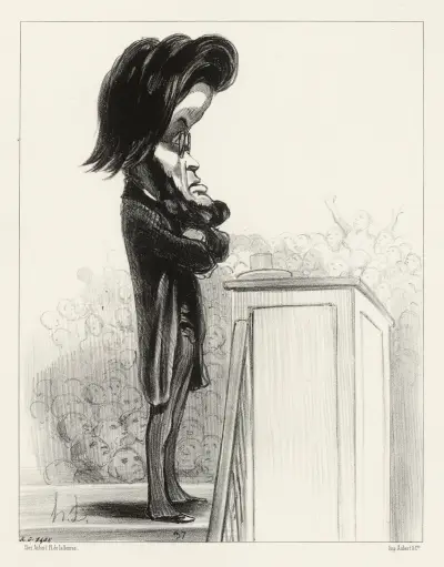 Jules Favre von Honoré Daumier