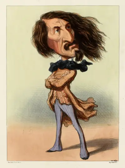 Lagrange av Honoré Daumier