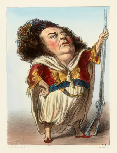 Larochejacquelein av Honoré Daumier