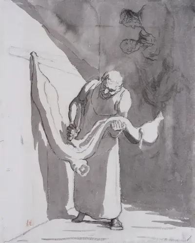 Slaktaren av Honoré Daumier
