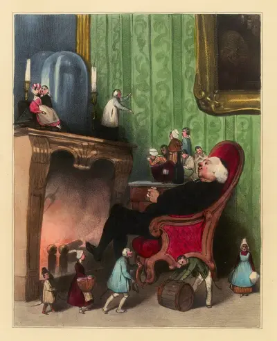Le Curé av Honoré Daumier