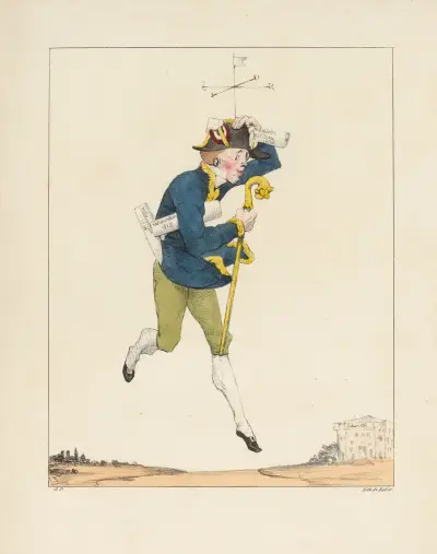 Mr De-bien-au-vent av Honoré Daumier