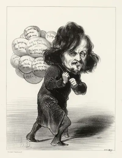 Pierre Leroux von Honoré Daumier