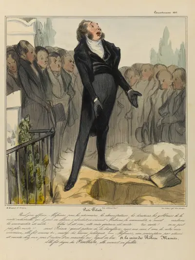 Piété filiale av Honoré Daumier