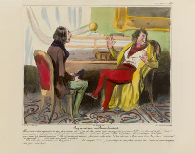 Préparateur au baccalauréat av Honoré Daumier