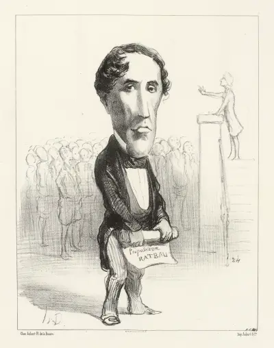 Rateau von Honoré Daumier