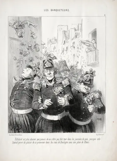 Rifolard is more delighted than ever… av Honoré Daumier
