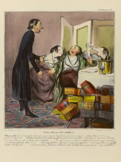 Robert Macaire M. de Bibles av Honoré Daumier