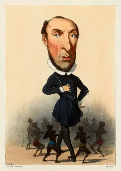 Schoelcher av Honoré Daumier