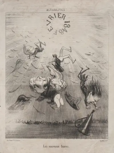 Nowy Ikar, Honoré Daumier