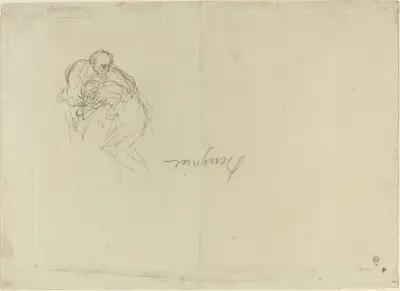 Den förlorade sonen II av Honoré Daumier