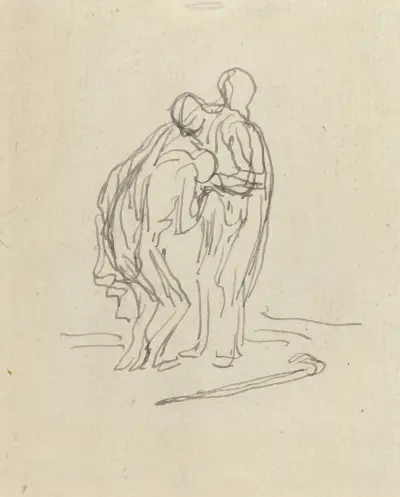 Den förlorade sonen V av Honoré Daumier