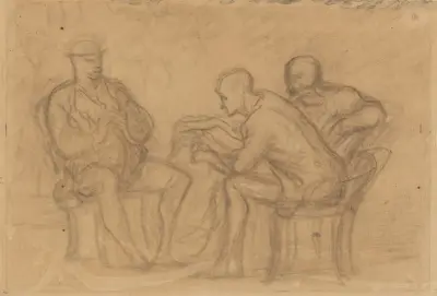 Läsningen av Honoré Daumier
