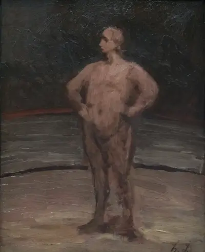 The Wrestler, Honoré Daumier