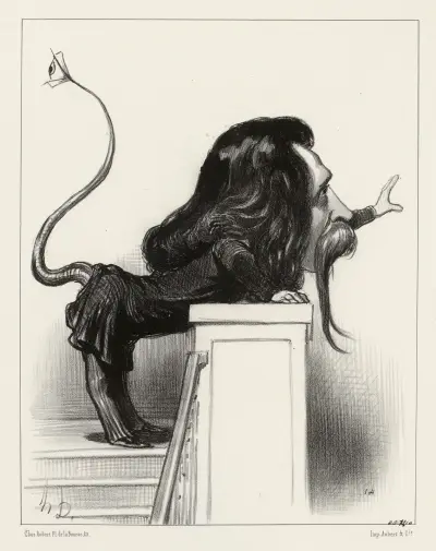 Victor considérant av Honoré Daumier