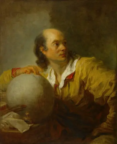 Jérôme de La Lande av Jean-Honoré Fragonard
