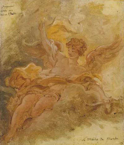 Le Maître du Monde av Jean-Honoré Fragonard