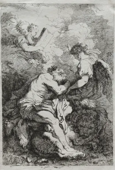 Saint Jerome av Jean-Honoré Fragonard