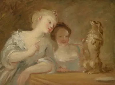 The Performance av Jean-Honoré Fragonard