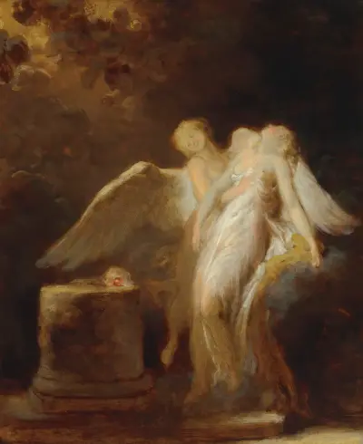 The sacrifice of the Rose – nr 1 av Jean-Honoré Fragonard