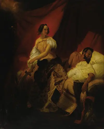 Judith och Holofernes av Horace Vernet