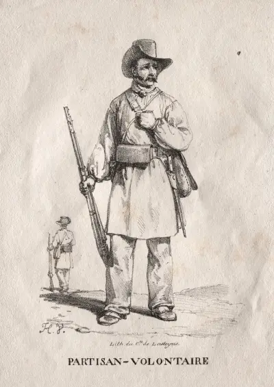 Voluntary Partisan av Horace Vernet
