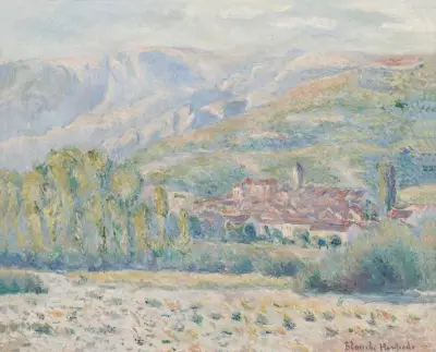 Village de Poujal-sur-Orb (Hérault) av Blanche Hoschedé-Monet