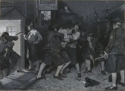 At the Sign of the Griffin av Howard Pyle