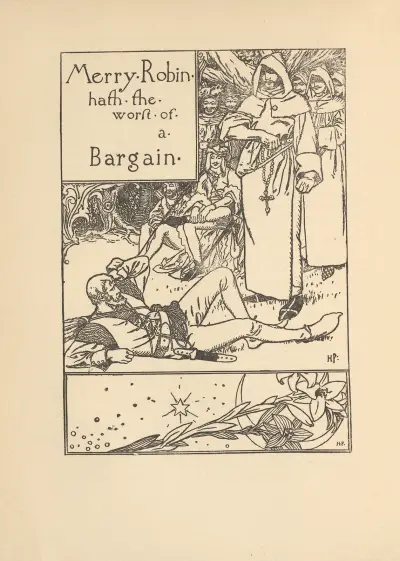 Merry Robin hath the worst of a bargain av Howard Pyle