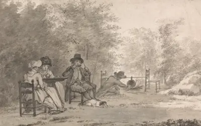 The Picnic av George Howland Beaumont