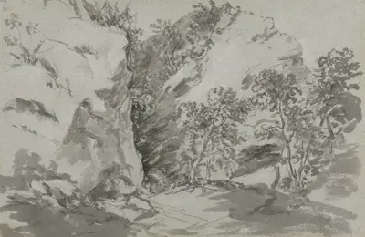 Valley of Gothe av George Howland Beaumont