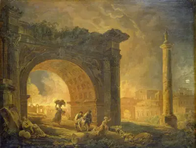 Roman Ruins av Hubert Robert