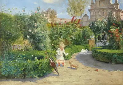 The Murillo Gardens, Seville, Hugo Birger
