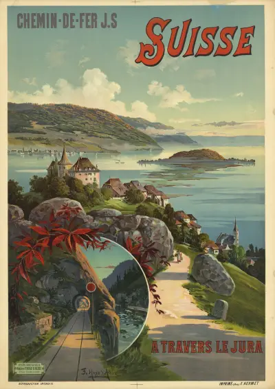 A travers le Jura – Suisse av Frederic Hugo d’Alési