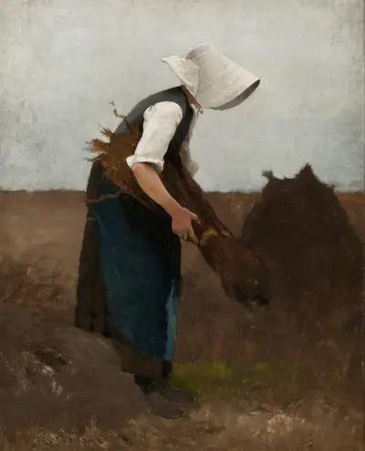 Gathering Poppies av Hugo Salmson