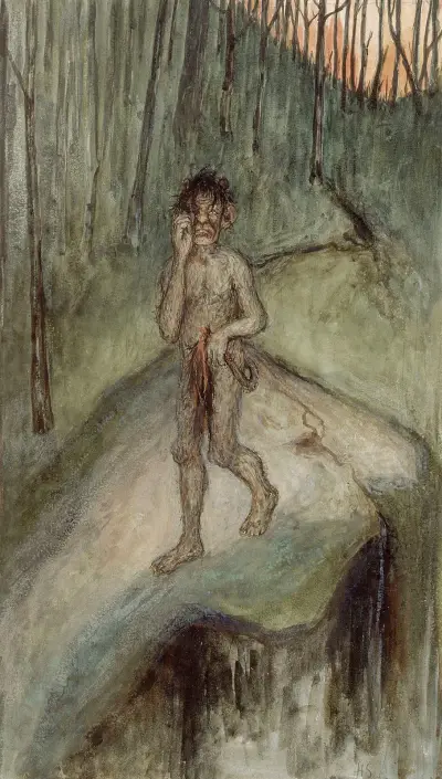 Creature av Hugo Simberg