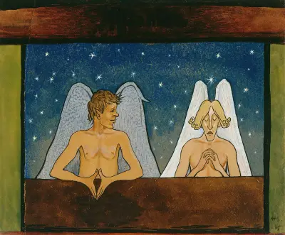 Devotion av Hugo Simberg