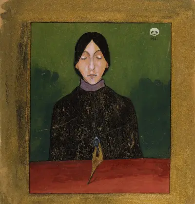 Fantasy, 1896 av Hugo Simberg