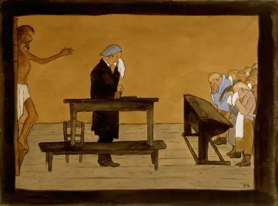 For Thy Sake av Hugo Simberg